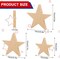 3 Sizes Wooden Star Cutouts for Crafts – Unfinished Blank Patriotic Star Decorations Table Centerpieces for 4th of July Independence Day DIY Home Mantel Office Holiday Decor